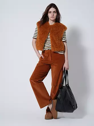 LUISA CERANO | Gilet in Felloptik | 